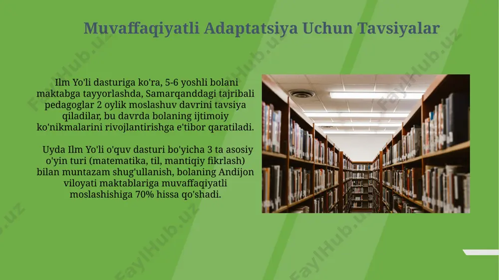 ilm yo’li dasturi asosida bolani maktabga tayyorlash - Page 4