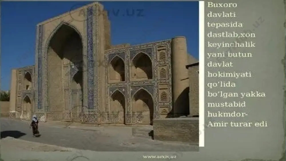 buxoro amirligidagi mansablar - Page 5