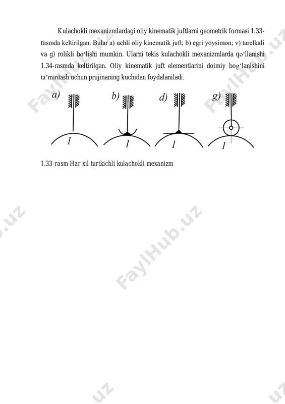 kulachokli mexanizmlar - Page 3