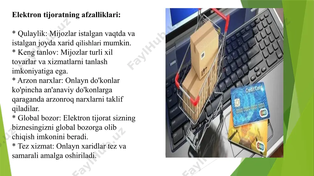 elektron tijorat: e-tijorat va e-marketing - Page 5