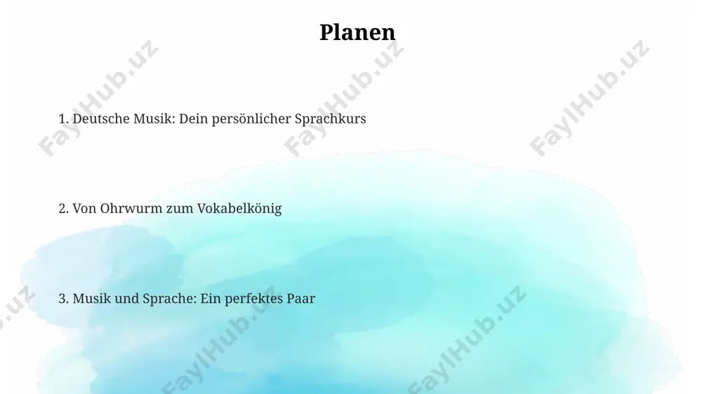 n wortschatz um slang und aktuelle sprachnuancen, ca. 3000-5000 wörter pro genre, je nach komplexität. volkslieder bieten einen einfachen zugang zur deutschen sprache mit etwa 1000-2000 wörtern pro lied, ideal für anfänger. der vergleich von volksliedern und modernen hits verdeutlicht die sprachliche entwicklung über jahrhunderte, mit fokus auf grammatik und wortbildung. deutsche lieder für anfänger durch das mitsingen von 3-5 liedern pro woche verbessert sich die aussprache und das hörverständnis deutlich, was die sprachkompetenz fördert. deutsche kinderlieder eignen sich besonders gut, da sie oft repetitive strukturen und einfache grammatik verwenden, was das lernen erleichtert. viele lieder für anfänger bieten einen einfachen wortschatz mit etwa 50-100 vokabeln pro lied, ideal zum aufbau des grundwortschatzes. vielen dank für ihre aufmerksamkeit @taqdimot_robot image1.png