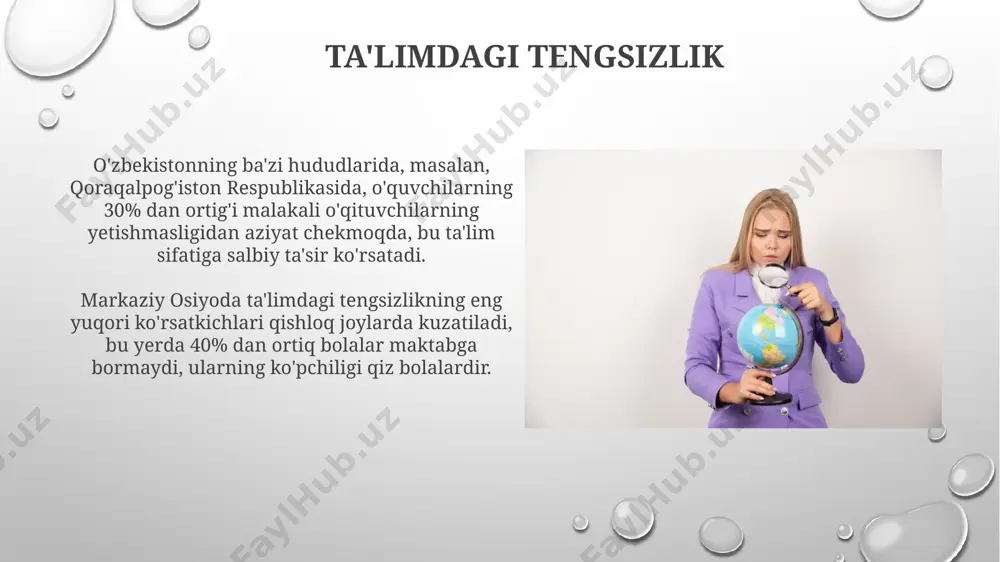 а. xalqaro savdo to'siqlari jahon savdo tashkiloti (jst) ma'lumotlariga ko'ra, 2022 yilda global savdo to'siqlari 10% ga oshgan bo'lib, bu aqsh va xitoy o'rtasidagi savdo urushlarining kuchayishi bilan bog'liq. evropa ittifoqi va rossiya federatsiyasi o'rtasidagi savdo sanktsiyalari 2022 yilda 50 milliard dollarlik tovar aylanmasini kamaytirdi, bu ikki mintaqa iqtisodiyotlariga salbiy ta'sir ko'rsatdi. siyosiy beqarorlik va moliyaviy inqirozlar 2008-yildagi global moliyaviy inqiroz aqshning ipoteka bozoridagi muammolaridan kelib chiqib, dunyo bo'ylab, jumladan, markaziy osiyo davlatlarida ham, ya'ni o'zbekiston va qozog'istonda ham iqtisodiy turg'unlikka olib keldi. ukraina-rossiya urushi 2022-yilda boshlanib, global oziq-ovqat va energiya xavfsizligiga salbiy ta'sir ko'rsatdi, jahon iqtisodiyotini 1 trillion dollardan ortiq zararlatdi. global inflyatsiya xitoyda 2023-yilning birinchi choragida inflyatsiya 2,1% ni tashkil etdi, bu global o'rtacha ko'rsatkichdan ancha past bo'lsa-da, jahon iqtisodiyotiga kuchli ta'sir ko'rsatadigan mamlakatning ichki talabining pasayishini aks ettiradi. oziq-ovqat va energiya narxlarining keskin oshishi, ayniqsa ukraina urushidan keyin, global inflyatsiyaning asosiy omili bo'lib, ko'plab rivojlanayotgan mamlakatlarni qashshoqlashtirdi. …