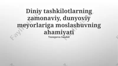 yosh avlod bilan muloqotning yangi usullari — PPTX