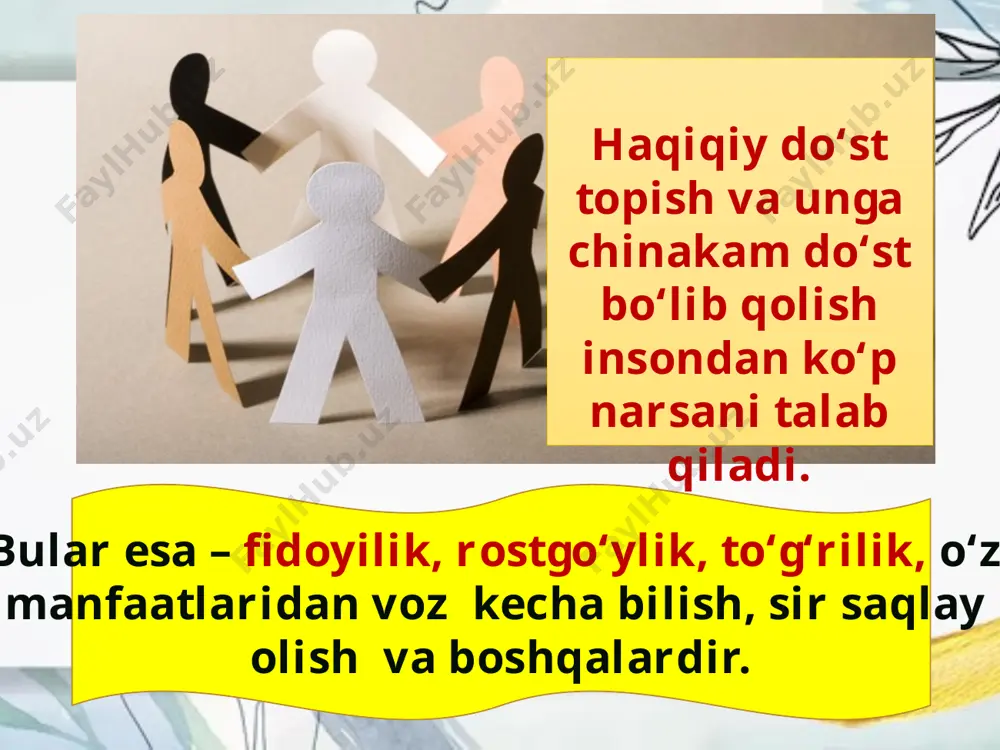 do‘stlik nima? - Page 4