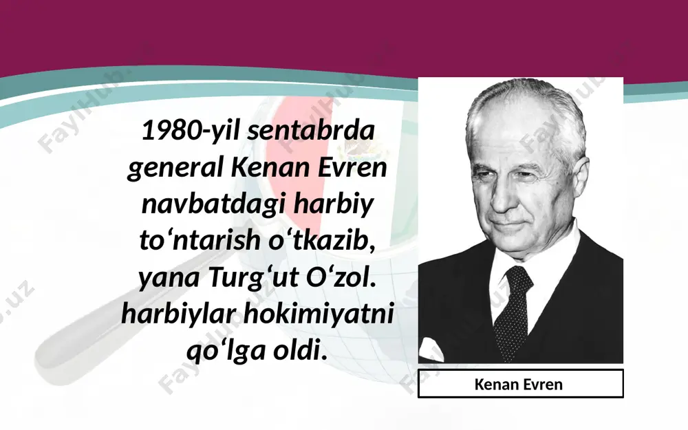 1946 – 1991-yillarda turkiya, eron va afg‘oniston 10- sinf - Page 4