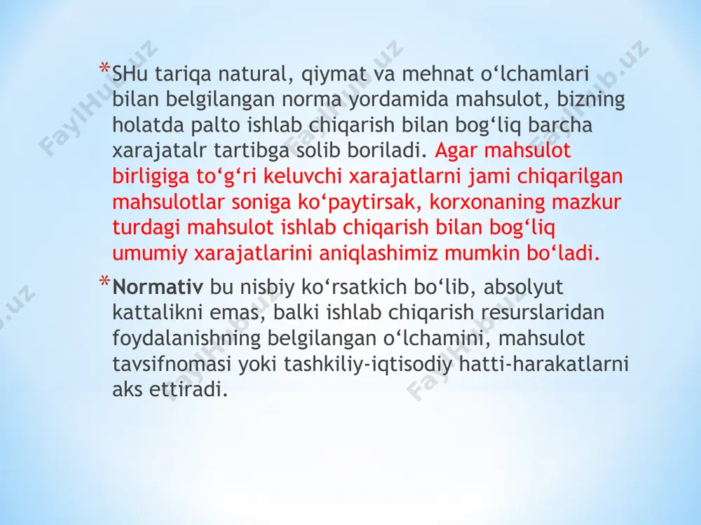 rejalashtirish va bashorat qilishning normativ asoslari - Page 5