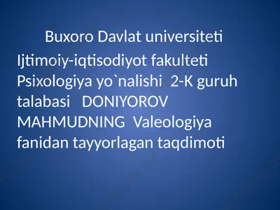 oiv va oits haqida umumiy ma`lumot — PPTX