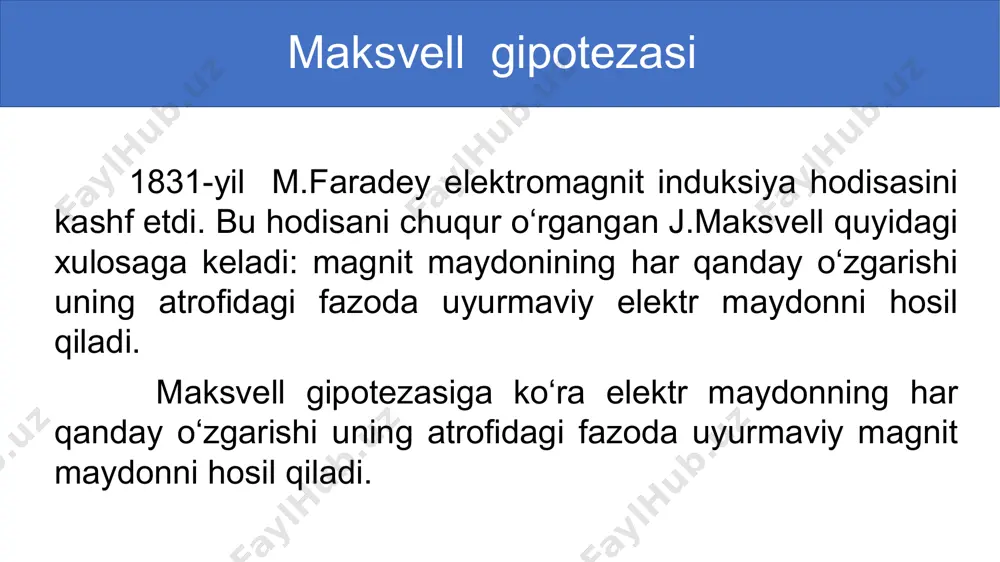elektromagnit tebranishlarning tarqalishi - Page 2