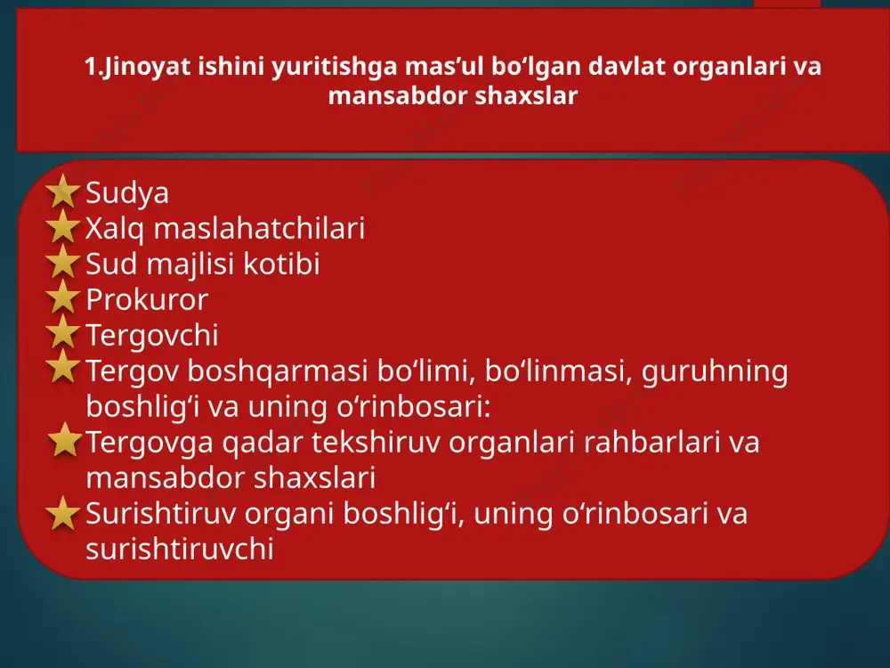 jinoyat protsessi ishtirokchilari - Page 5