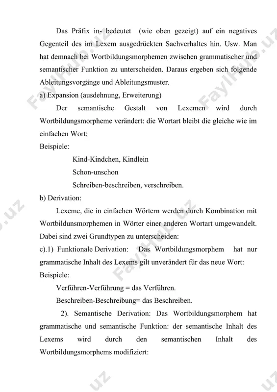 g und abgeleitungsmuster, expansion, derevation, vgl-vergleich, hubschrauberlandeplatz, schonwetterfront. l i t e r a t u r v e r z e i c h n i s s 1. chernisheva i. i.фразеология современного немецкого языка. moskva. 1980 2. iskos.a. lenkova. a. deutsche lexikologie. l. 1970. 3. sepanova. m. d. chernisheva . l. i. leksikologie der deutschen gegenwartssprache.moskva. 1986. 4. fleischer w. worbildung der deutschen gegewartssprache. leipzig, 1976. 5. fleischer w.phrasologie der deutschen gegenwartensprache, leipzig 1982. 6. erdmann o. die bedeutung des wortes, leipzig 1982.