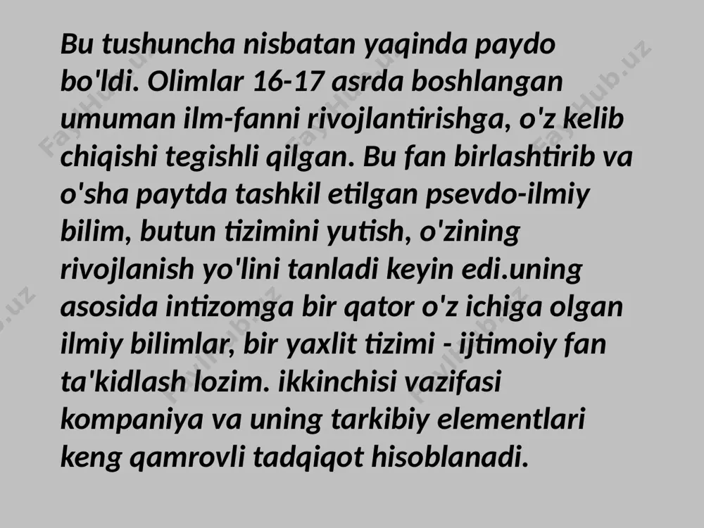 mutaxassislik fanlari haqida tushuncha - Page 3