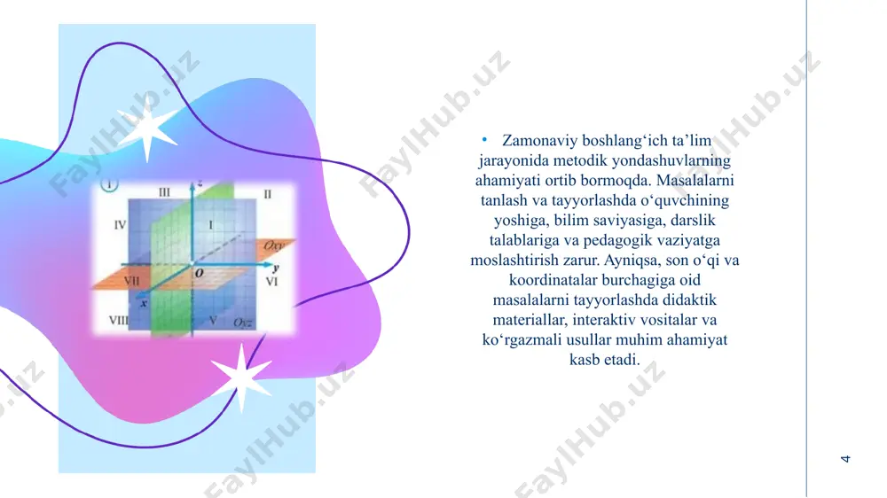 sono’qi, koordinatalar burchagi bo'yicha masalalar - Page 4
