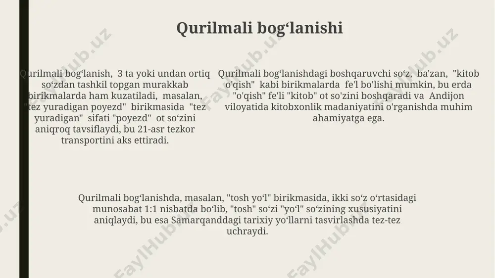 soʻz birikmalaridagi sintaktik aloqa turlari - Page 5
