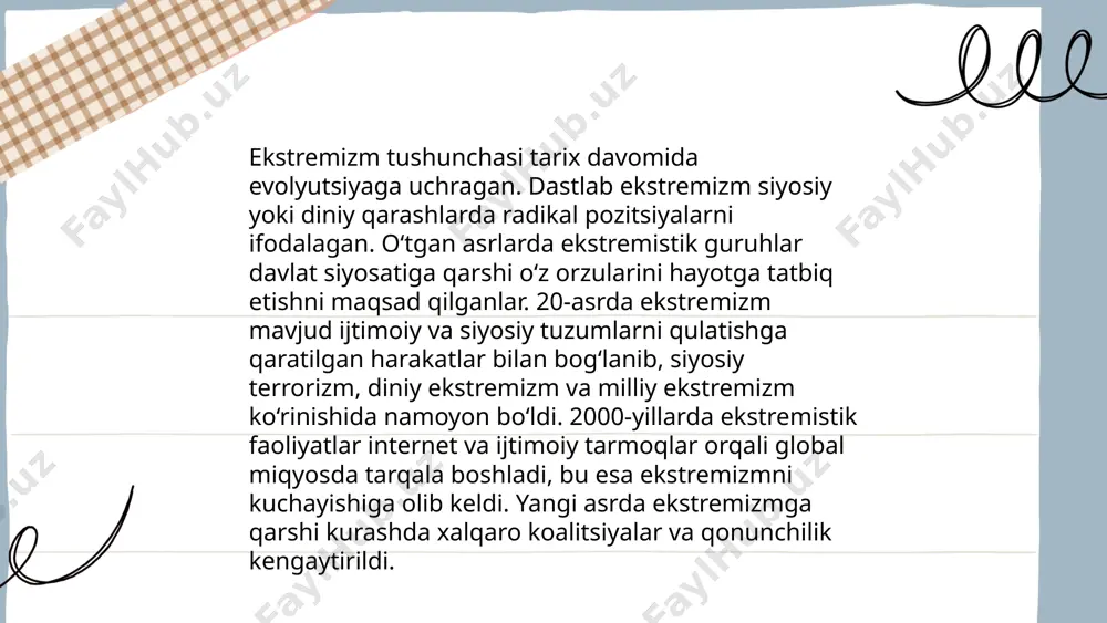 diniy fanatizm, ekstremizm, fundamentalizm, radikalism va terrorizmning tarixi - Page 4