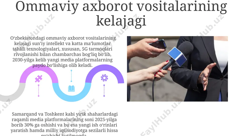 oʻzbekiston respublikasida ommaviy axborotlarning faoliyati - Page 5