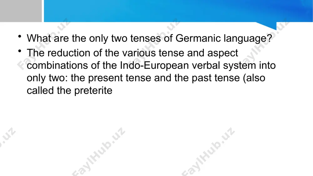verbs in old roman-germanic languages - Page 5