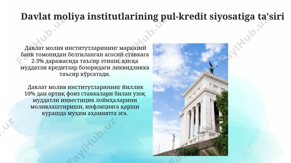 лигация бозорларидаги фаоллиги 10% га ўсган, бу эса уларнинг бозордаги ролининг ортиб бораётганини билдиради. e'tiboringiz uchun rahmat @taqdimot_robot image2.jpg image3.jpg image4.jpg image5.jpg image6.jpg image7.jpg image8.jpg image9.jpg image10.jpg image11.jpg image12.jpg image13.jpg image14.jpg image15.jpg image1.png