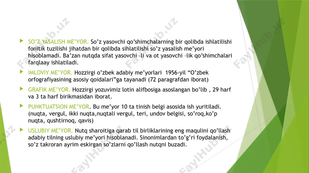 o'zbek adabiy til me'yorlari - Page 5