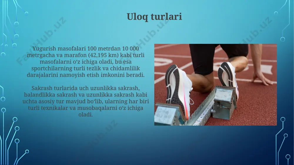 yengil atletika bo‘limlari va turlanishi - Page 4