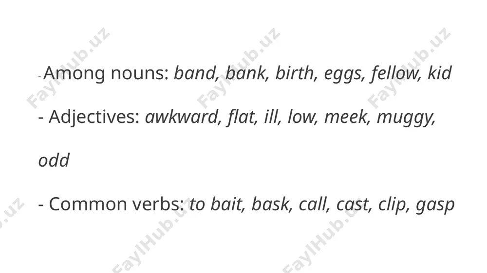 normans also greatly impacted key areas of vocabulary, such as politics. examples include “cabinet” from cabinet, “minister” from ministre, “government” from gouvernement, “parliament” from parlement and “coup d’état.” military terms include “military” from militaire, “army” from armée, and “commander” from commander. many legal terms which entered the english language possess an anglo-norman origin, as the normans administered the judicial systems. these terms include “tribunal” from tribunal, “court” from cour, “jury” from jury, and “verdict” from verdict. and although latin served as the language of the church, several religious terms that survived in modern english were introduced by the normans. examples include “religion’”from religion, “virgin” from vierge, and “confession” from confession. from the upper class to commoners when king william brought french nobles to england, the new aristocracy of french-speakers introduced words for meats such as beef, veal, mutton, bacon, pork, and venison, common dishes among the elite. in the meantime, …