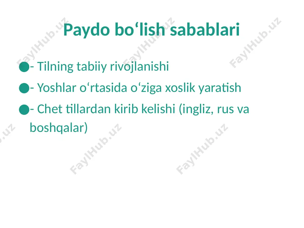 yoshlar tilida jargon va slenglarning paydo bo‘lishi hamda ijtimoiy tarmoqlarning ta’siri - Page 3