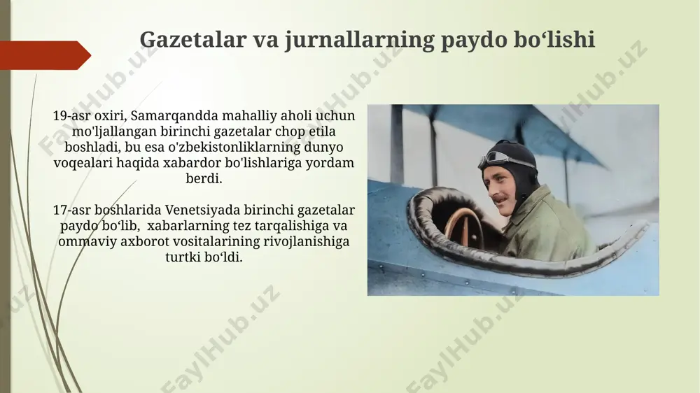 media va axborot madanyati fanining rivojlanish tarixi - Page 5