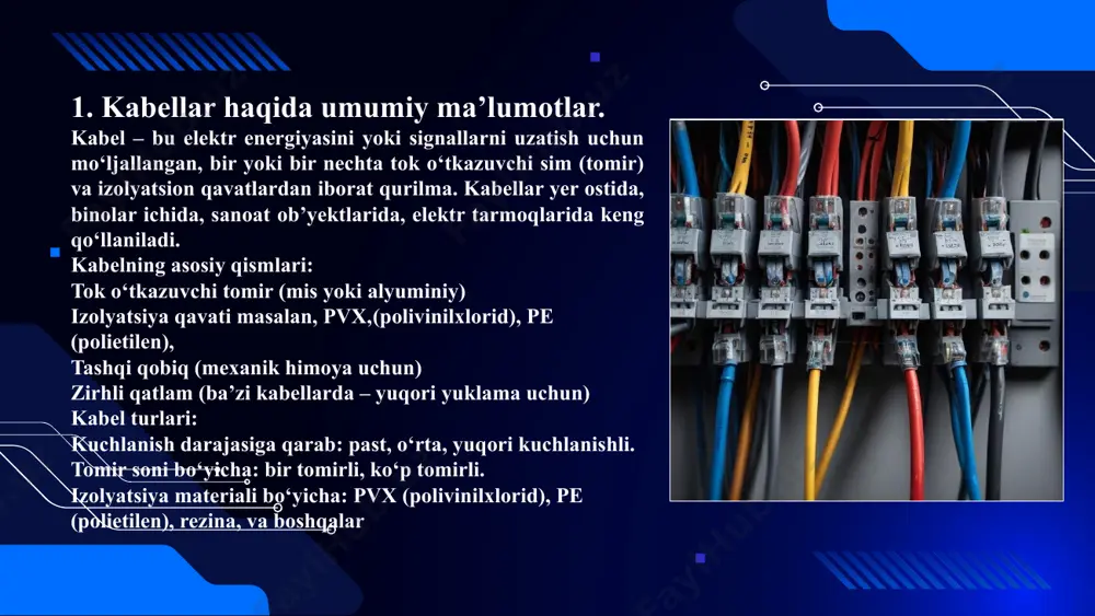 pe izolyatsiyali pv va pvs kabellarini o‘rnatishda xavfsizlik qoidalari - Page 4