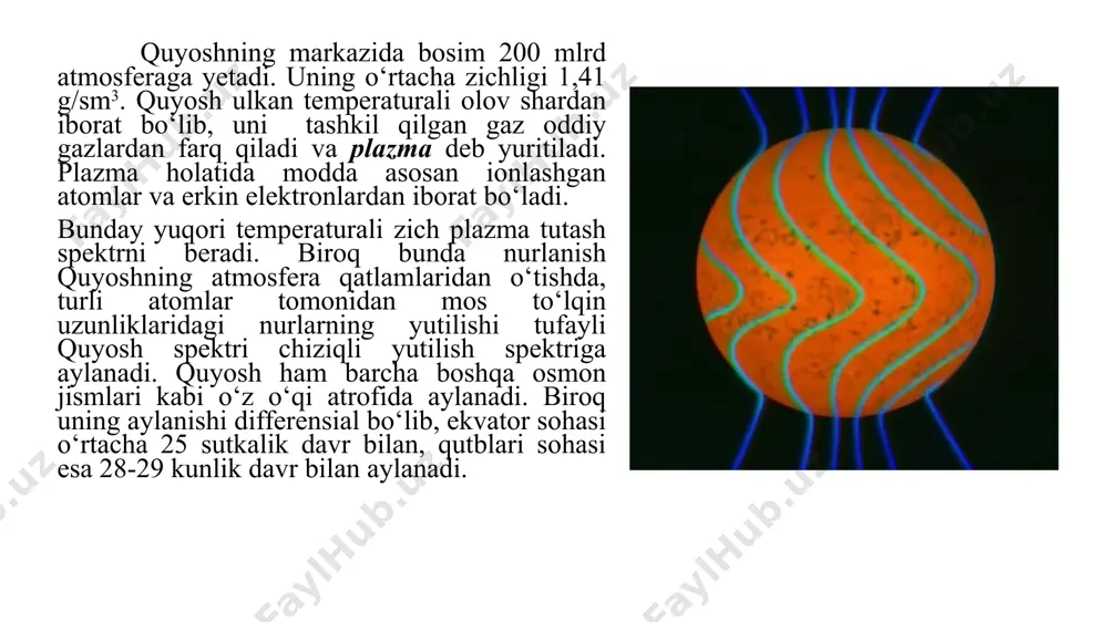 quyosh haqida umumiy ma'lumot - Page 4