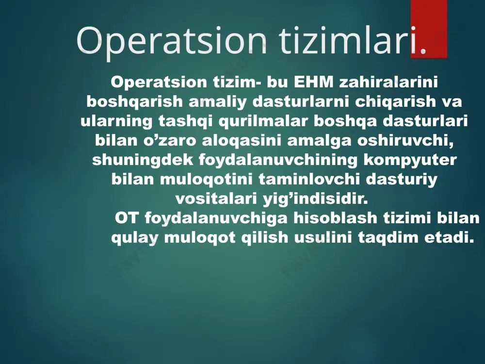 operatsion tizimlar haqida umumiy tushuncha - Page 3