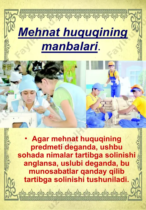 mehnat huquqi - Page 3
