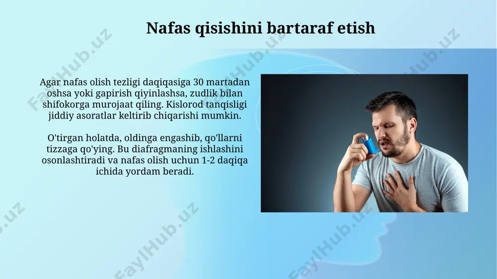bronxial astmada tez yordam - Page 3