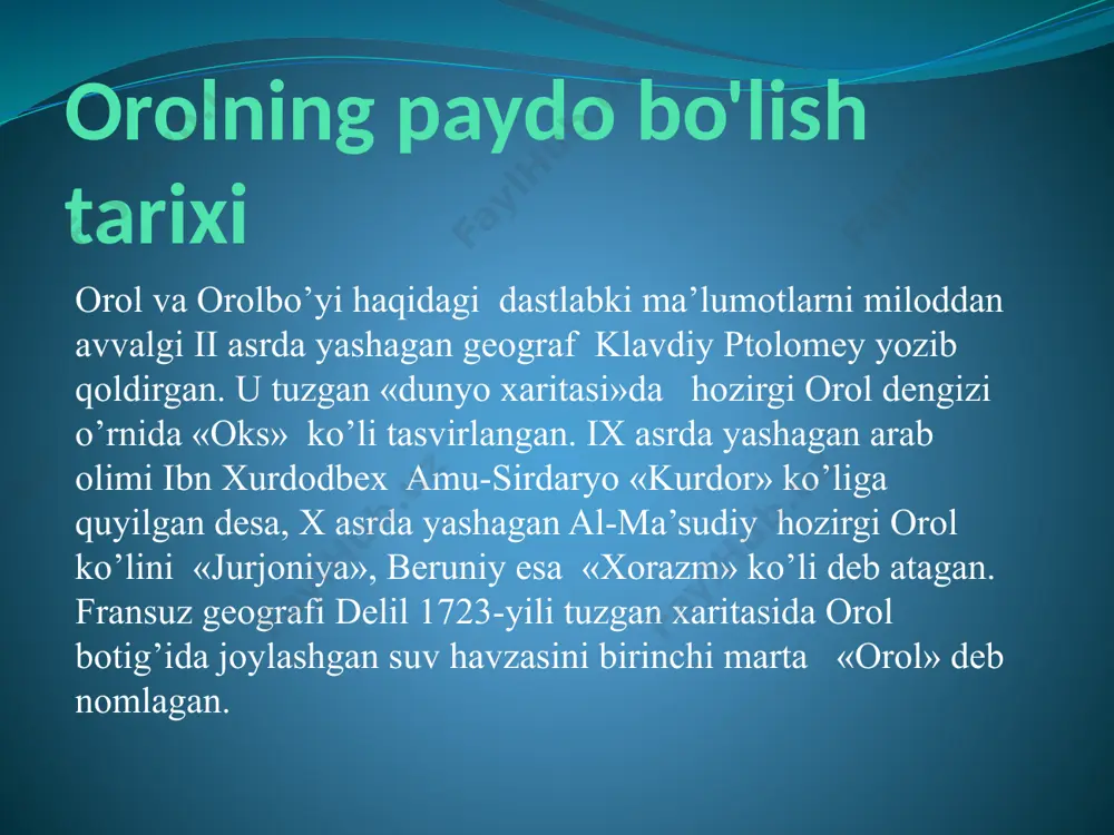 orol tabiiy geografik okrugi taqdimoti - Page 4