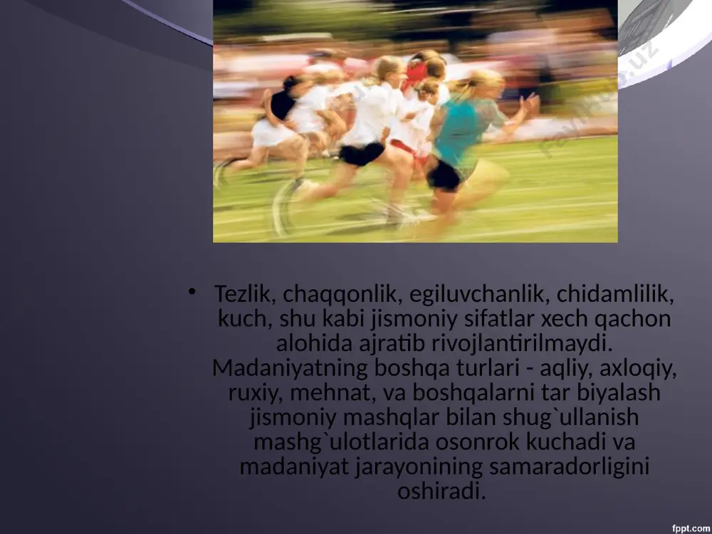 jismoniy sifat (qobilyat) larni rivojlantirish prinsiplari - Page 5