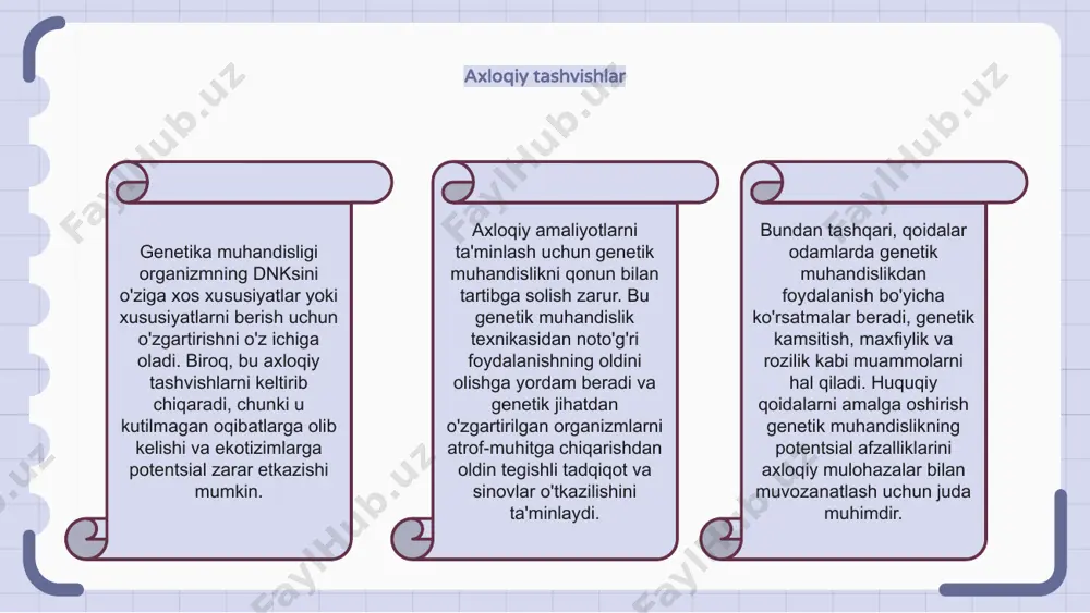 genetik muhandislik qonun bilan tartibga solinishi kerakmi - Page 5