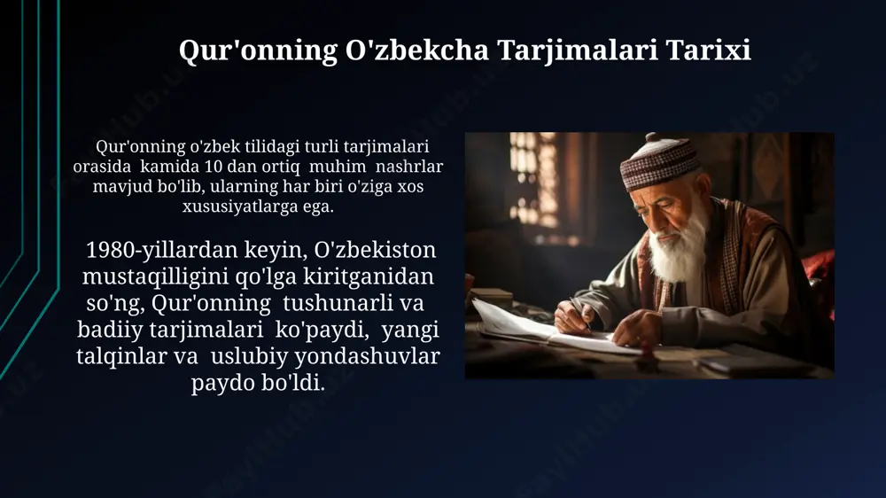 quronning oʻzbek tilidagi tarjima va tafsirlari - Page 5