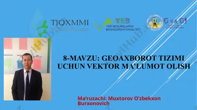 vektorma'lumotolish — PPTX