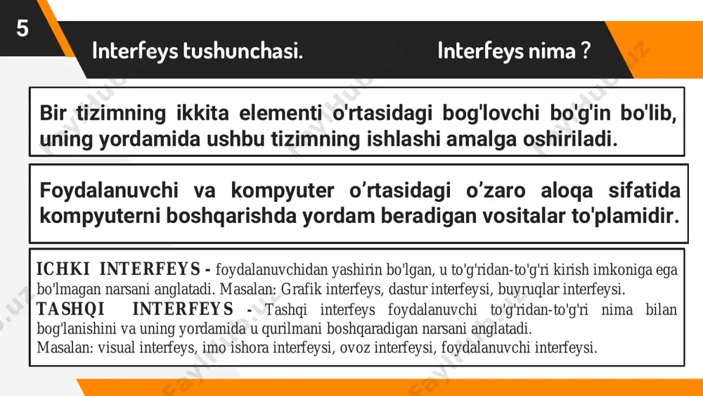 axborot texnologiyalarining tashkil etuvchilari - Page 5