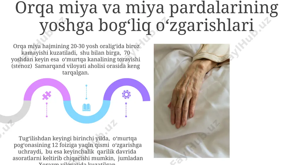 orqa miya va orqa miya pardalari, uning yoshga doir xususiyatlari - Page 5