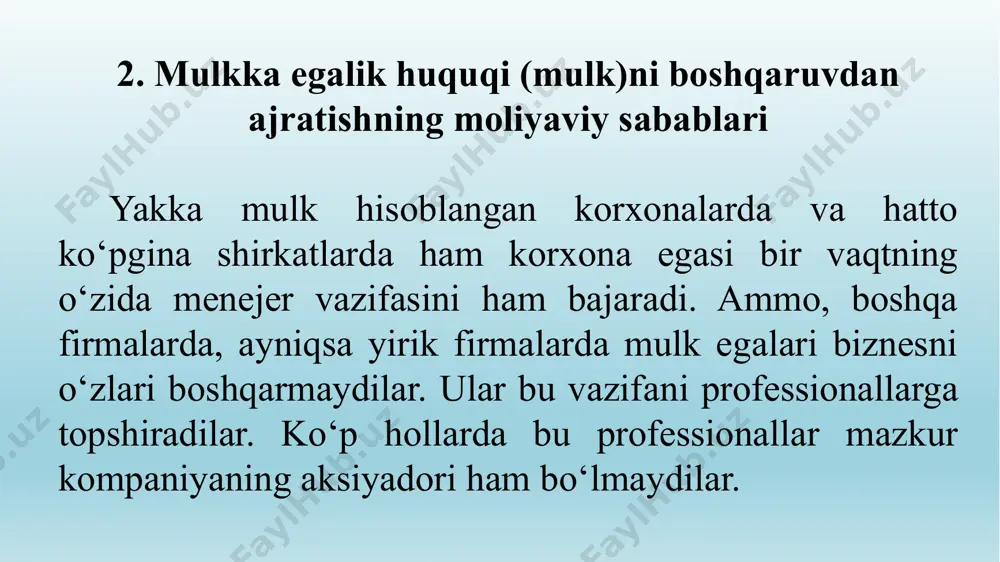 zamonaviy moliyaning fundamental masalalari - Page 5