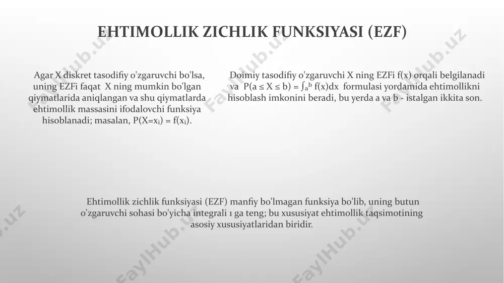turli taqsimotlar uchun pdf misollar - Page 5