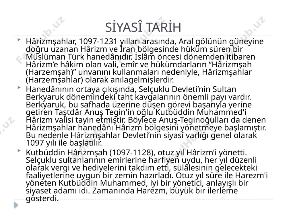 harezmşahlar devleti - Page 5