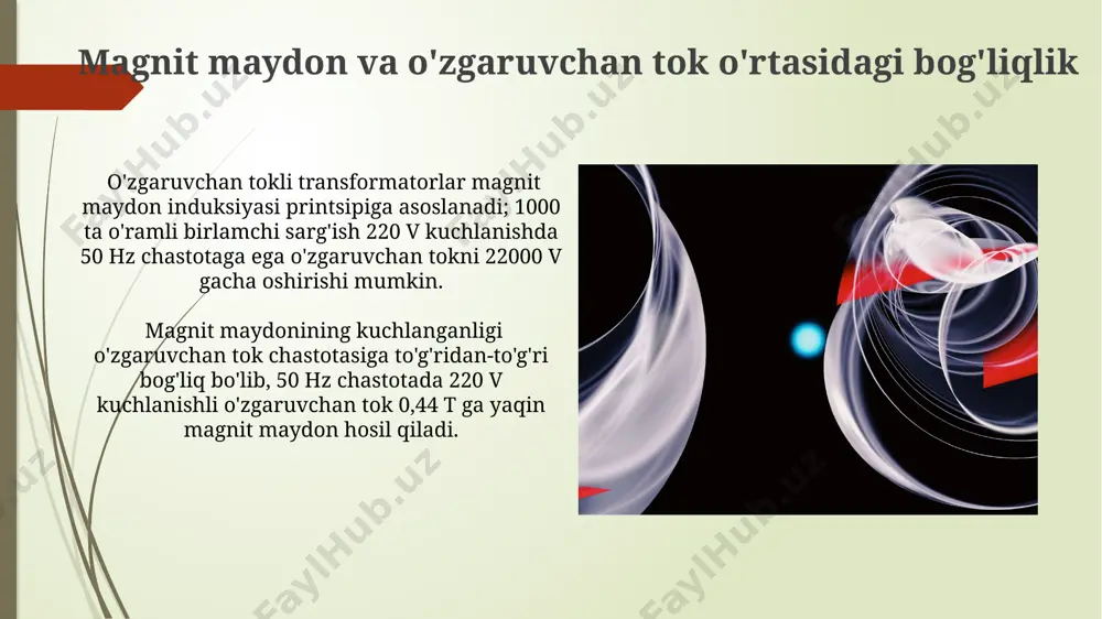 magnit maydoni va oʻzgaruvchan tok - Page 3
