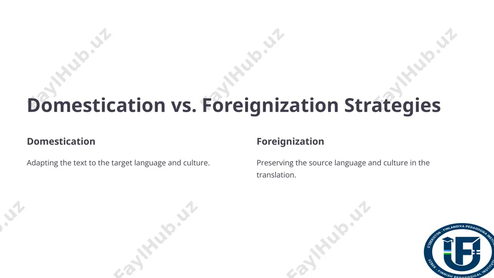 main issues of translation studies: the concept of translation - Page 5