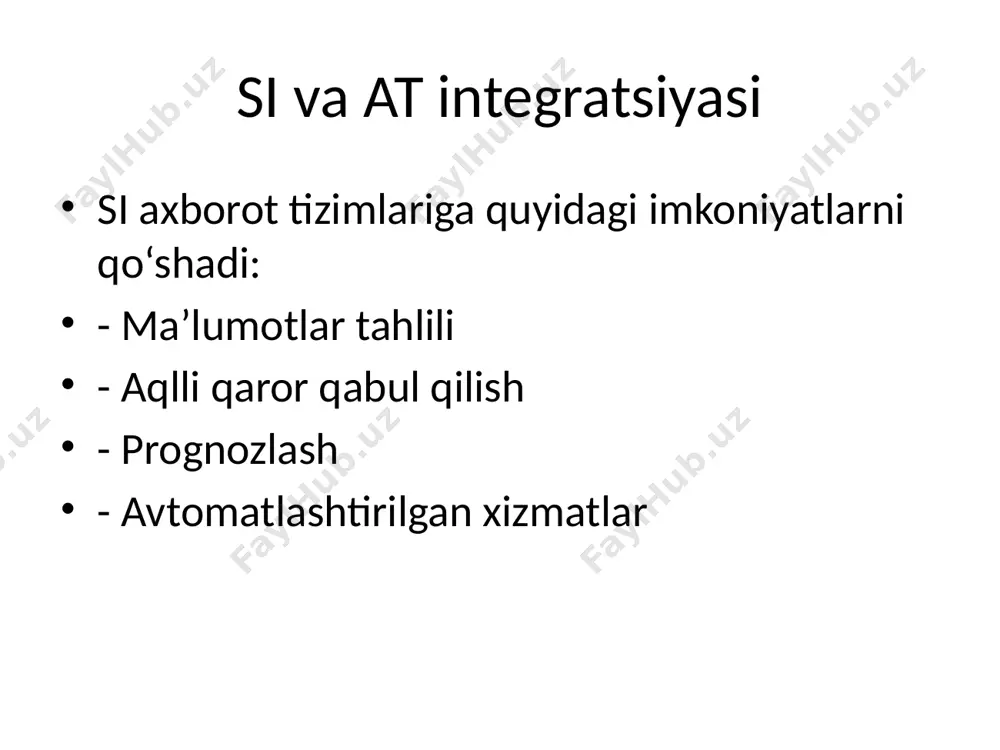 sun'iy intellektning axborot tizimlaridagi o‘rni - Page 5
