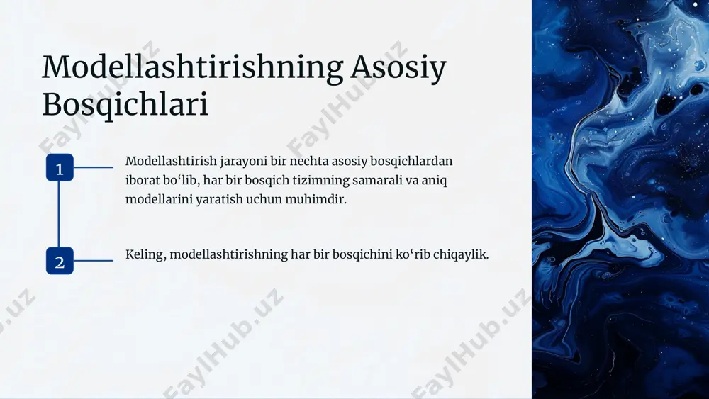 modellashtirishning asosiy bosqichlari va tamoyillari - Page 3