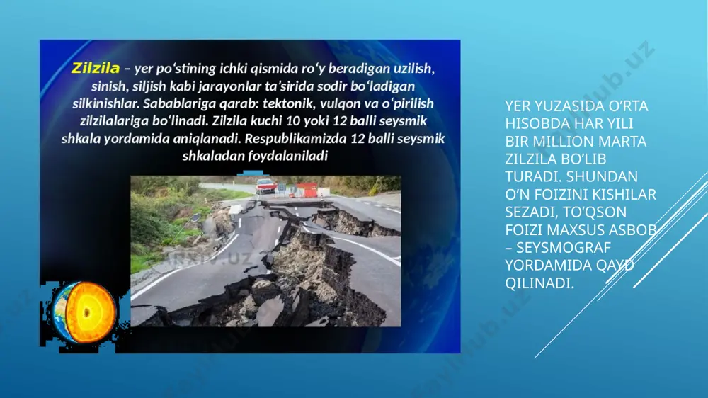 seysmik va aseysmik mintaqalar - Page 5