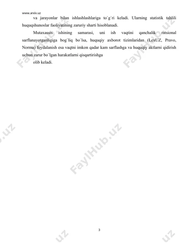jatlashtirilgan axborot; - ommaviy axborot – cheklanmagan doiradagi shaxslar uchun mo`ljallangan hujjatlashtirilgan axborot, bosma, audio, audiovizual hamda boshqa xabarlar va materiallar; - hujjatlashtirilgan axborot – identifikatsiya qilish imkonini beruvchi rekvizitlari qo`yilgan holda moddiy jismda qayd etilgan axborot. o`zbekiston respublikasining 2003 yil 11 dekabrida qabul qilingan “axborotlashtirish to`g`risida”gi qonunida quyidagilar asosiy tushunchalar keltirilgan: - axborotlashtirish - yuridik va jismoniy shaxslarning axborotga bo`lgan extiyojlarini qondirish uchun axborot resurslari, axborot texnologiyalari hamda axborot tizimlaridan foydalangan xolda sharoit yaratishning tashkiliy ijtimoiy iqtisodiy va ilmiy texnikaviy jarayoni; - axborot resursi – axborot tizimi tarkibidagi elektron shaklidagi axborot, ma`lumotlar banki, ma`lumotlar bazasi; - axborot resurslarining yoki axborot tizimlarining mulkdori – axborot resurslariga yoki axborot tizimlariga egalik qiluvchi, ulardan foydalankuvchi va ularni tasarruf etuvchi yuridik yoki jismoniy shaxs; - axborot resurslarining yoki axborot tizimlarining egasi – qonun bilan yoki axborot resurslarining, axborot tizimlarining mulkdori tomonidan belgilangan huquqlar doirasida axborot resurslariga yoxud axborot tizimlariga egalik qiluvchi, ulardan foydalanuvchi …