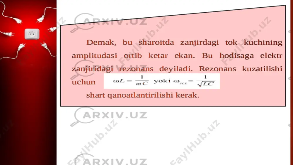so’nish koeffitsiyenti, logarifmik dekrement, asllik. rezonans egri chiziqlari - Page 5