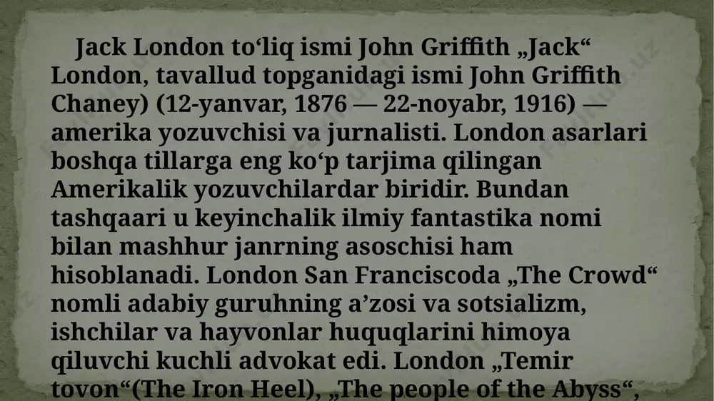 jack londonning martin iden asari tahlili - Page 4