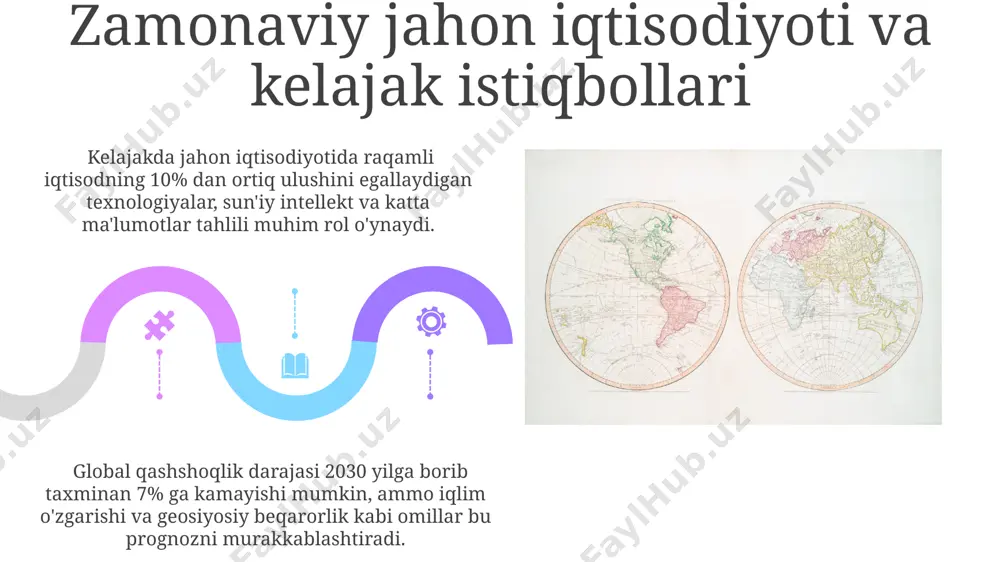 jahon iqtisodiyotining asosiy xususiyatlari - Page 5